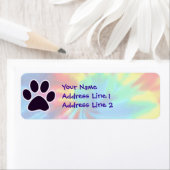 平和、愛、犬、ポープリント ラベル (インサイチュ)