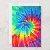 平和、愛、犬、ポープリント 招待状 (裏面)