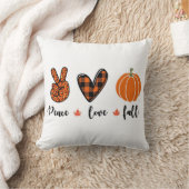 平和、愛、秋 クッション (ブランケット)