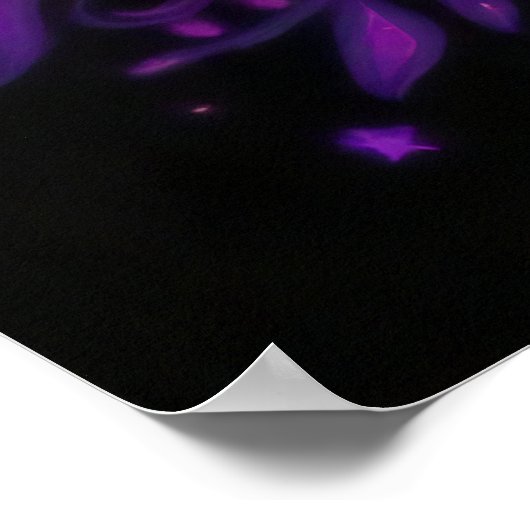 平和、愛、花 ポスター (角)