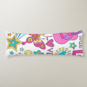 平和 愛 音楽 ティーンのボディピロー ボディピロー (正面)