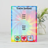 平和、愛、馬術 招待状 (スタンド正面)