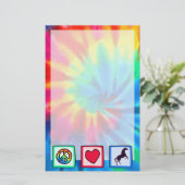 平和、愛、馬 便箋 (スタンド正面)