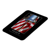 平和：感動的引用文1 マグネット (左側)