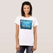 平和 戦争反対 Tシャツ (正面フル)