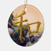 平和 – 日本の記号 – SRF セラミックオーナメント (左)