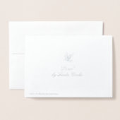 平和 箔カード (裏面封筒付き)