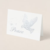 平和 箔カード (正面)