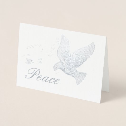 平和 箔カード (正面)