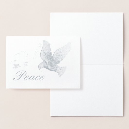 平和 箔カード (ディスプレー)