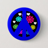 平和 缶バッジ (正面)