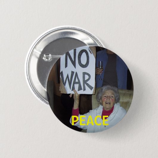 平和 缶バッジ (正面&裏面)