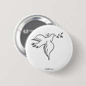 平和 缶バッジ (正面&裏面)