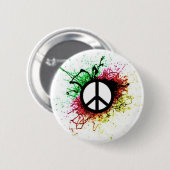 平和 缶バッジ (正面&裏面)