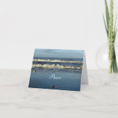 平和-聖書の引用文 カード (正面)