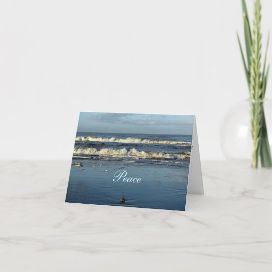 平和-聖書の引用文 カード (正面)