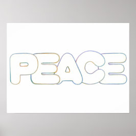 平和、言葉、ポスター ポスター