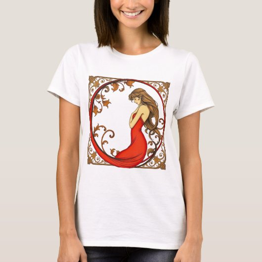 平和(赤) Tシャツ (正面)