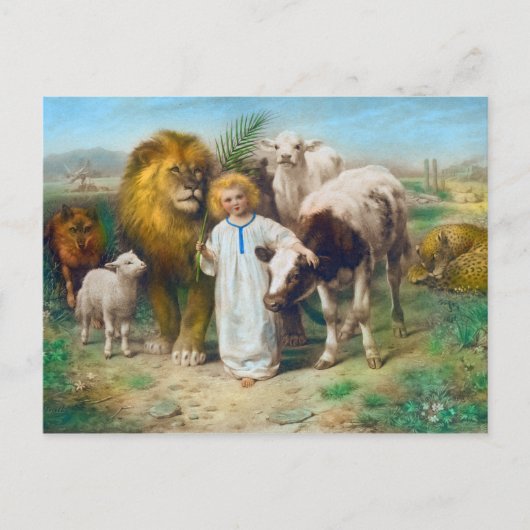 平和、1896年ウィリアム・ストラット ポストカード (正面)