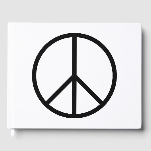 平和(CND) ゲストブック (正面)