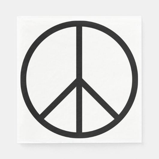 平和(CND) スタンダードランチョンナプキン (正面)
