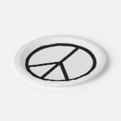 平和(CND) ペーパープレート (アングル)