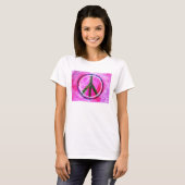 ...平和...healingcolorsによるオリジナルアート tシャツ (正面フル)