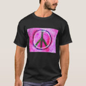 ...平和...healingcolorsによるオリジナルアート tシャツ (正面)