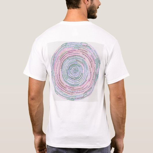 「平和」peace tシャツ (裏面)