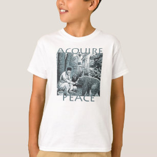 平和~Stを得て下さい。 Sarovの子供の熾天使 Tシャツ