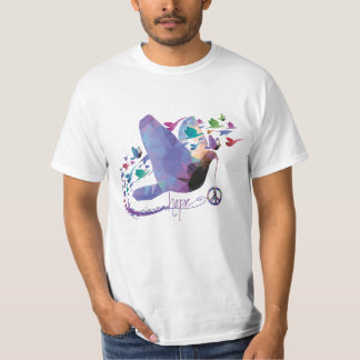 平和- Tシャツのための希望 Tシャツ