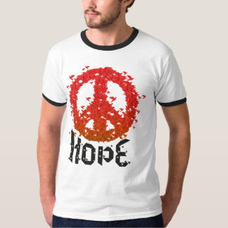 平和- Tシャツのための希望 Tシャツ