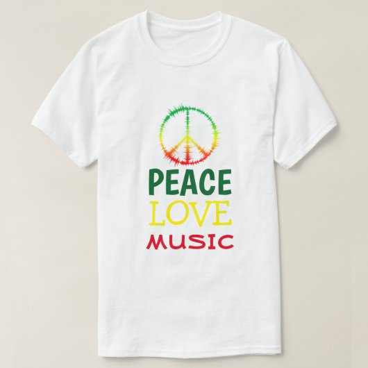 平和 Tシャツ (デザイン正面)