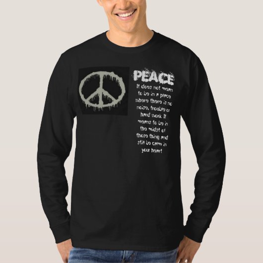 平和 Tシャツ (正面)