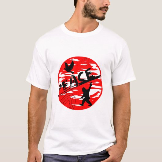平和 Tシャツ (正面)