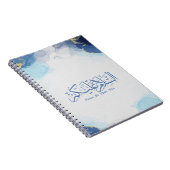 平和Be On Youムスリムのアラビア語書跡ポストカ ノートブック (右側)