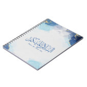 平和Be On Youムスリムのアラビア語書跡ポストカ ノートブック (左側)