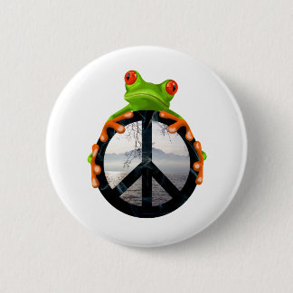 平和frog1 缶バッジ