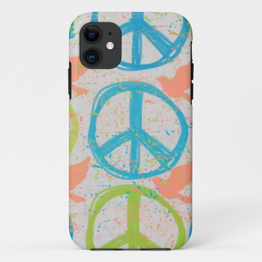 平和iphone4場合 Case-Mate iPhoneケース (裏面)