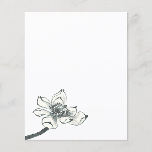 平和l美しい水の色ロータス チラシ (正面)