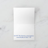 平和notecardは滝を下げます カード (内部)