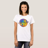 平和Om Shanti Tシャツ (正面フル)
