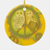 平和Owl~のオーナメント セラミックオーナメント (裏面)