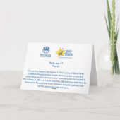 平和Paola カード (裏面)