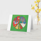 平和Paola カード (黄色い花)