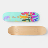 平和skatebord内の美しい スケートボード (横)