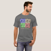 平和Tシャツの視野 Tシャツ (正面フル)