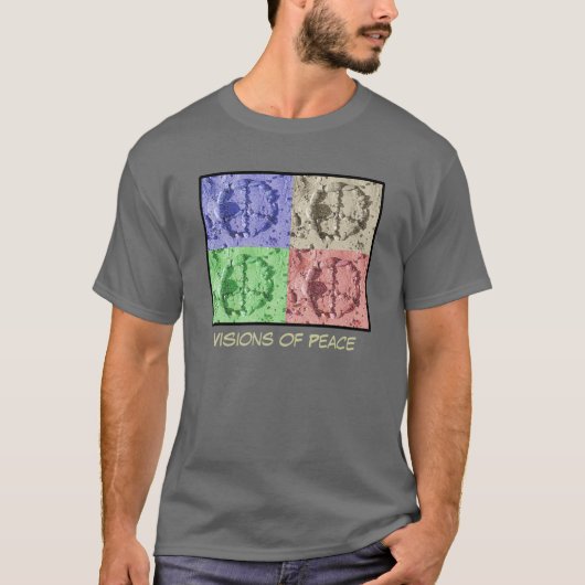 平和Tシャツの視野 Tシャツ (正面)