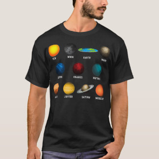 平地地球惑星平おもしろい地地球 Tシャツ