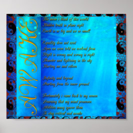 平地詩のポスター ポスター